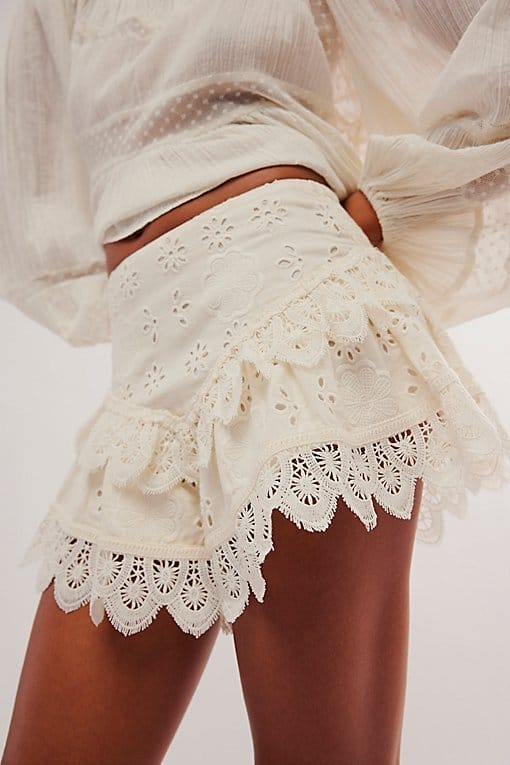 Bali Warm Nights Embroided Shorts