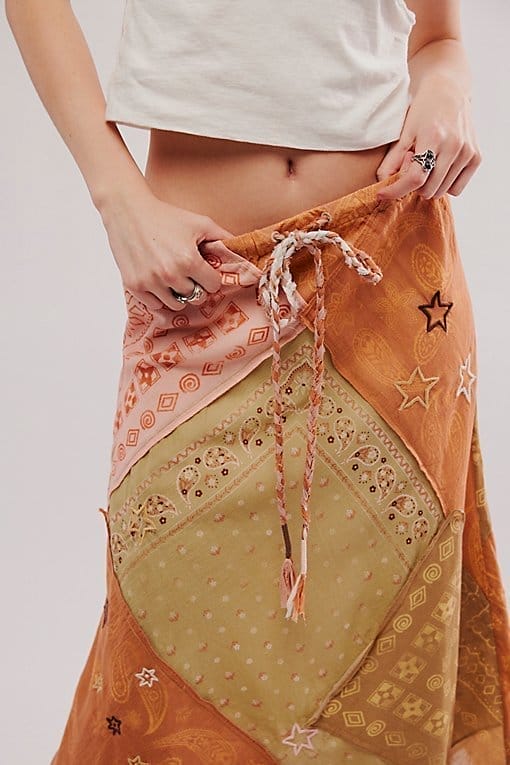 Ainsley Embroidered Maxi Skirt