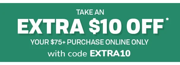 \\$10 Off \\$75