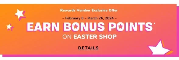 Earn Bonus Points