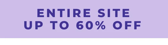 60% Off Sitewide