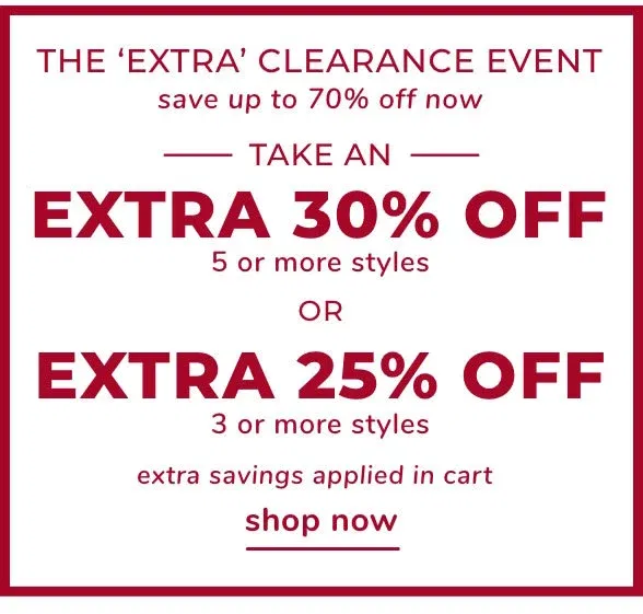 Clearance Event