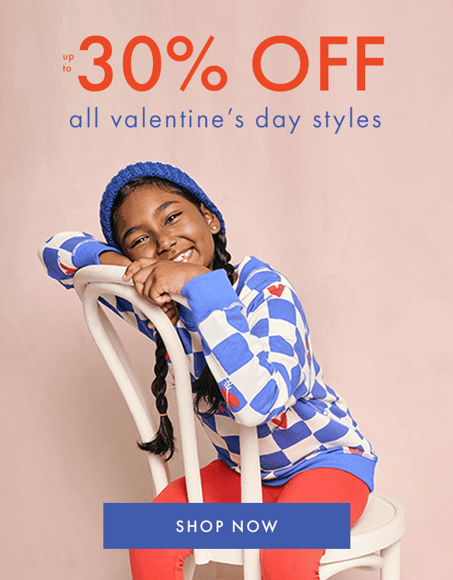 up to 30% OFF all valentine's day styles | SHOP NOW