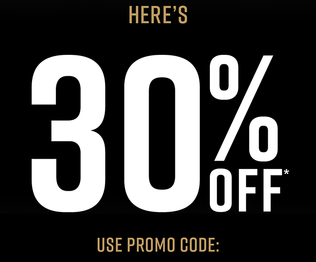 Here's 30% off your next purchase