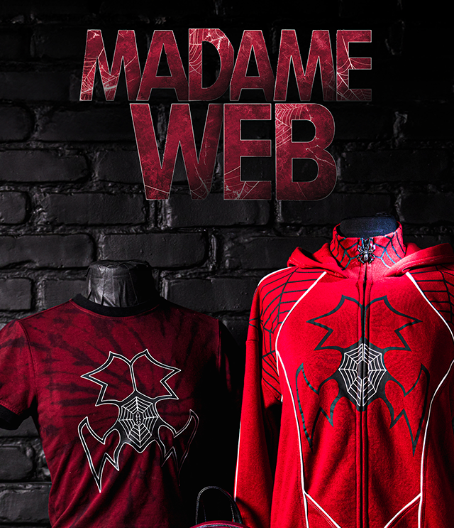 Madame Web. These Pieces Belong In Your Future. Shop Marvel