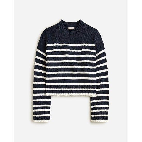 Rollneck™ sweater in stripe