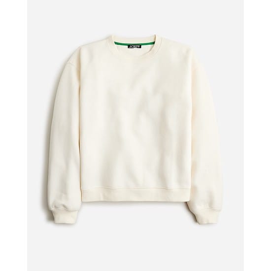 Heritage fleece cropped sweatshirt