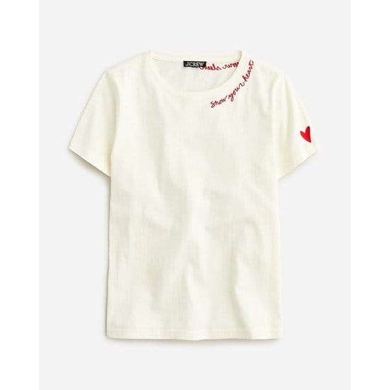 Heart graphic relaxed T-shirt