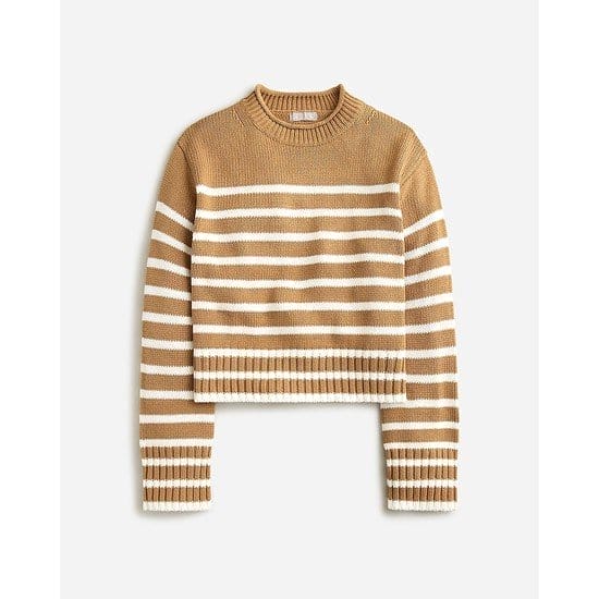 Rollneck™ sweater in stripe