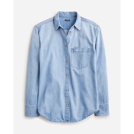 Garçon classic chambray shirt in Storm wash