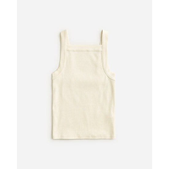 Vintage rib wide-strap tank top