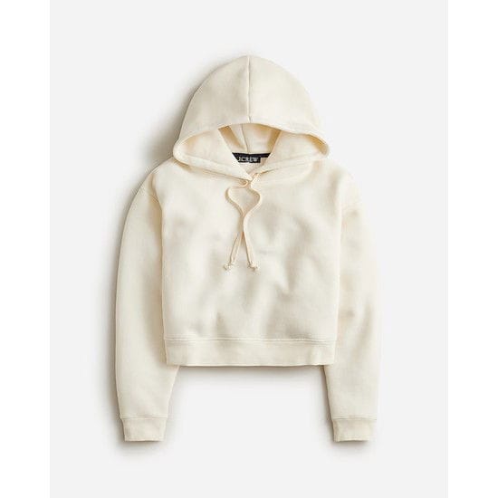 Heritage fleece cropped hoodie