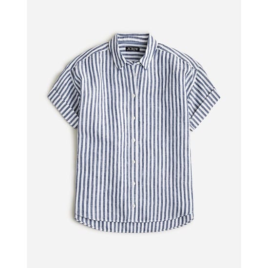 Capitaine shirt in stripe Baird McNutt Irish linen