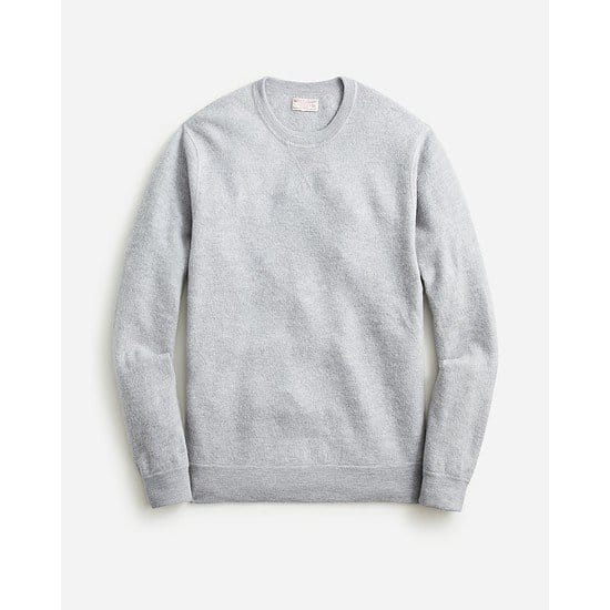 Wallace & Barnes boiled merino wool crewneck sweatshirt