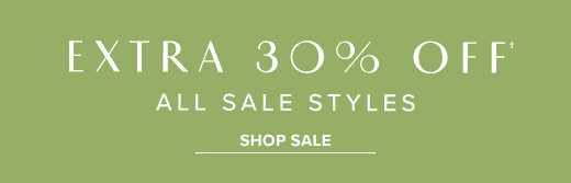 Extra 30% off all sale styles through April 21, 2024 »