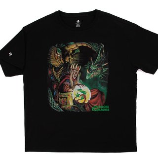 Converse x Dungeons & Dragons Crystal Ball Tee - Black