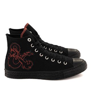 Converse x Dungeons & Dragons Chuck Taylor All Star Hi Sneaker - Black / Red