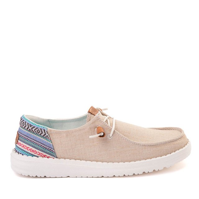 Womens HEYDUDE Wendy Funk Slip-On Casual Shoe - Khaki