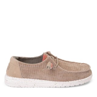 Womens HEYDUDE Wendy Wave Slip-On Casual Shoe - Olive Gray