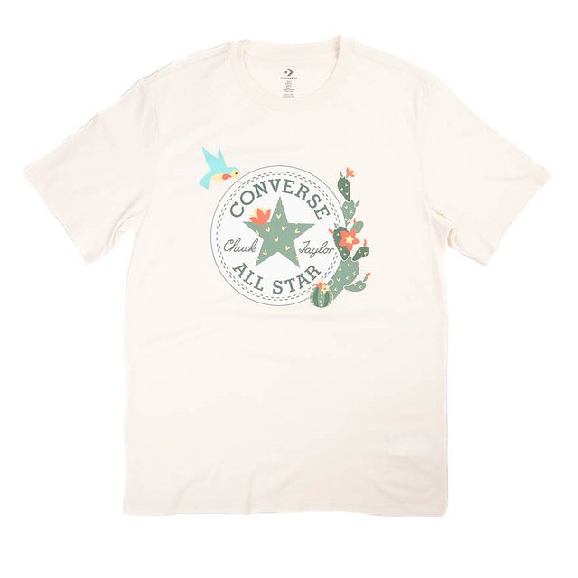 Converse Succulents Chuck Patch Tee - Vintage White