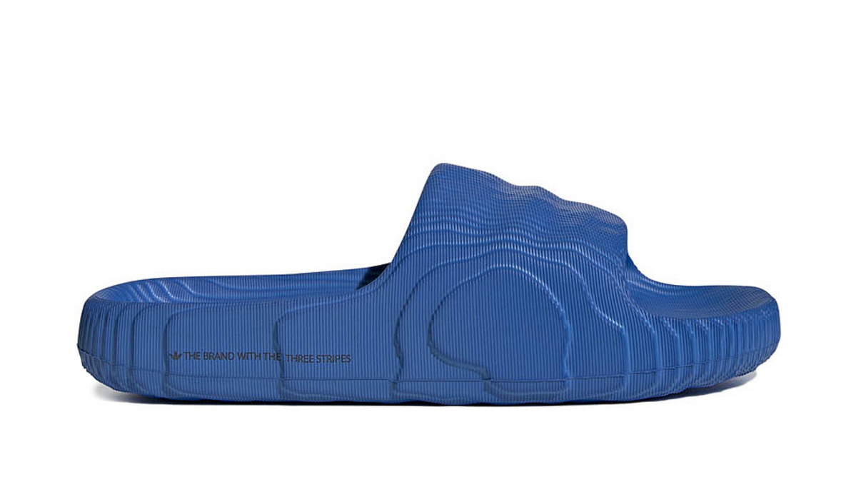 adidas Adilette 22 Slide Sandal - Blue Bird