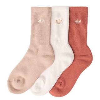 Womens adidas Originals Comfort Crew Socks 3 Pack - Magic Earth