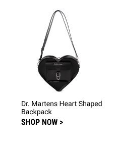 Dr. Martens Heart Shaped Backpack - Black