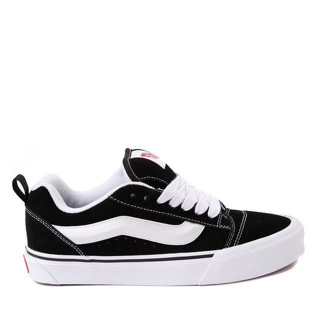 Vans Knu Skool Skate Shoe - Black / True White