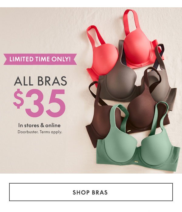 All Bras \\$35