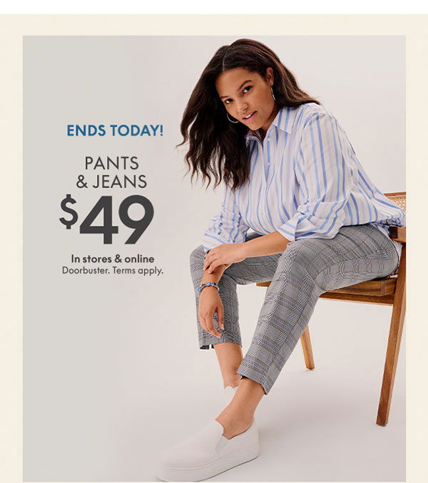 Shop Pants and Jeans \\$49