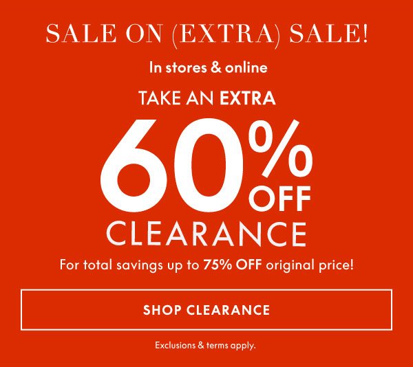 Shop Clearance