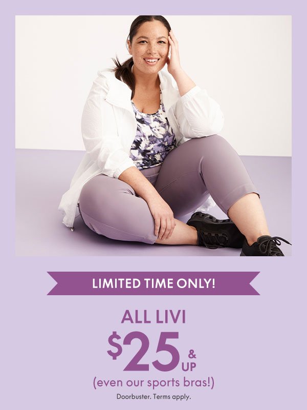 Shop LIVI \\$25 and up