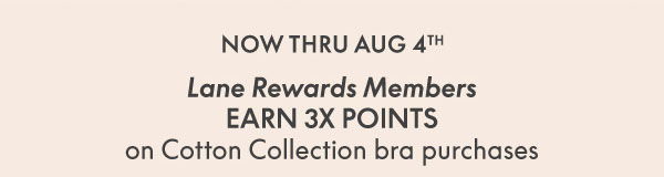 Shop Cotton Bras \\$25 and Other Bras \\$35