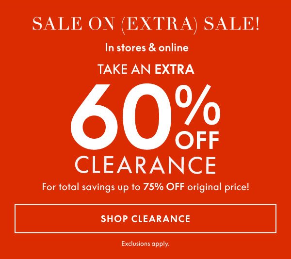 Shop Clearance