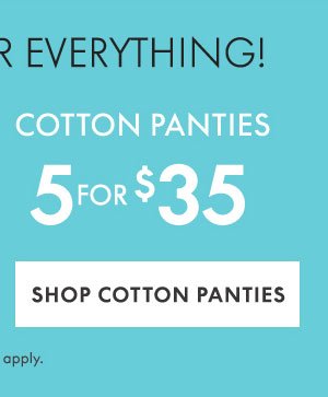 Shop Panties 5 for \\$35