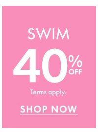 Shop Swim 40% Off