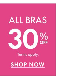 Shop Bras 30% Off