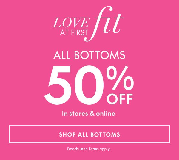 Shop Bottoms 50% Off