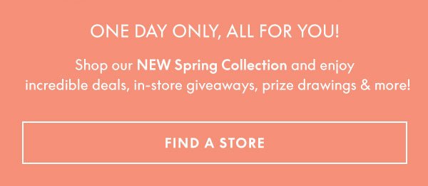 Spring Style event! Find a Store!