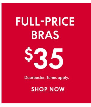 Shop Full Price Bras \\$35