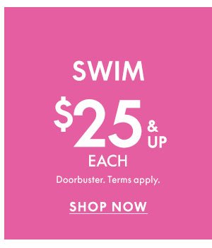 Shop Swim \\$25 and up