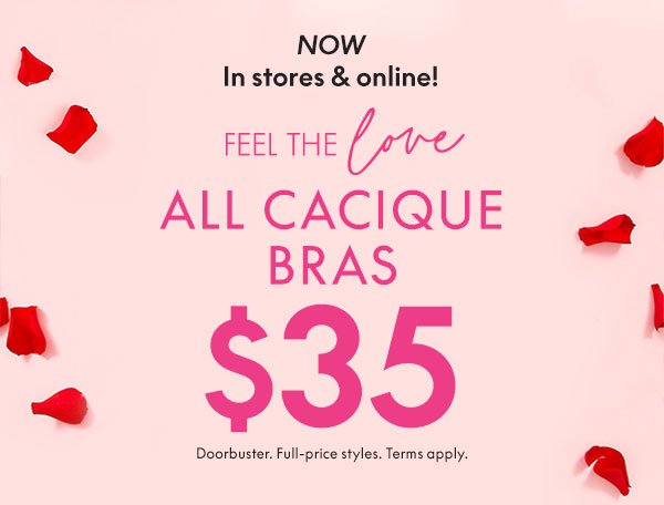 All Cacique Bras \\$35 Each