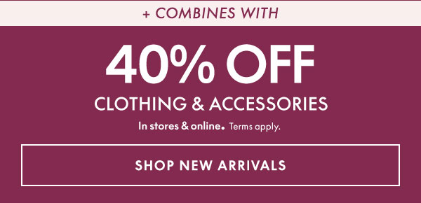 40% Off Almost Everything