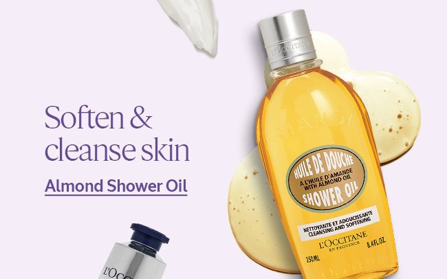 ALMOND SHOWER OIL | SOFTEN & CLEANSE SKIN