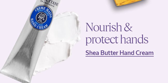SHEA BUTTER HAND CREAM | NOURISH & PROTECT HANDS