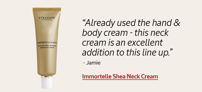 SHOP IMMORTELLE SHEA NECK CREAM