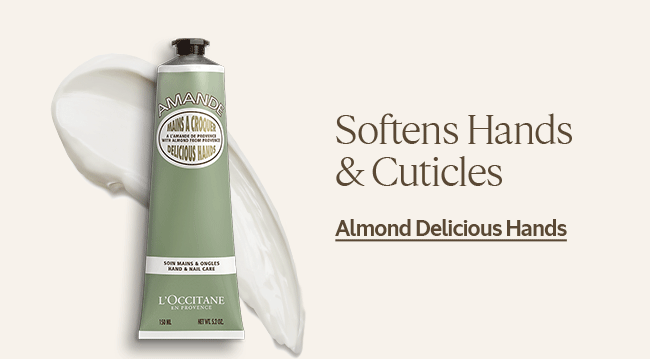 ALMOND DELICIOUS HANDS | SOFTENS HANDS AND CUTICLES | SHOP NOW