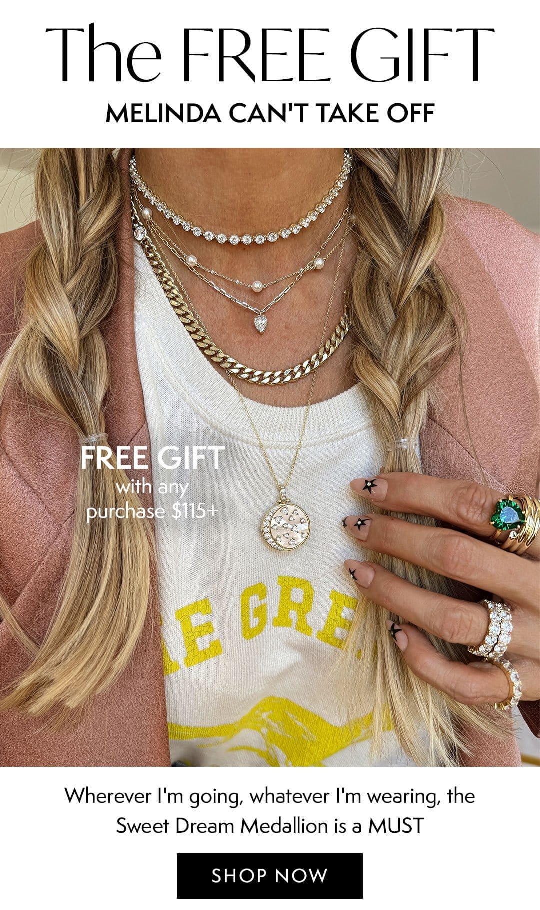Free Gift with purchases \\$115 +