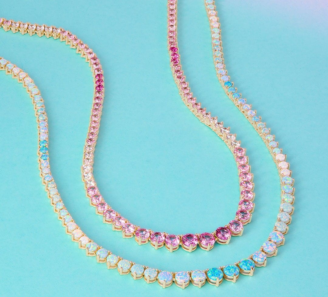 Ombre Every Day. With shades of blue opal you'll want to take a dip in and pink sapphires that'll make you blush, our new ombre pieces contain multitudes— just like you. Shop The Drop