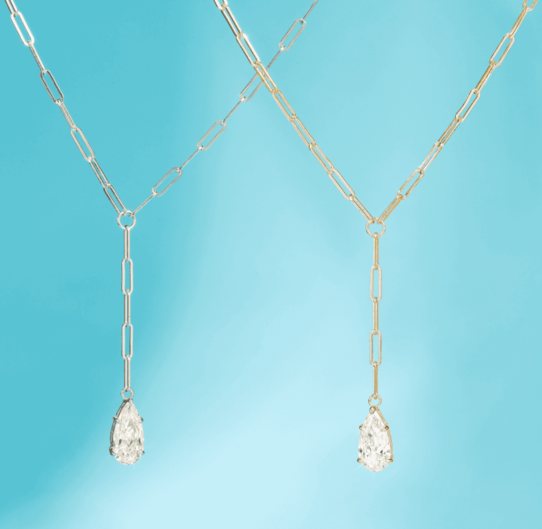 FREE GIFT with purchases \\$98+ The Summer of the Lariat continues! Get the NEW Baby Samantha Teardrop Lariat Necklace, a \\$98 value, FREE with any \\$98+ purchase. But hurry – this offer ends August 6th.